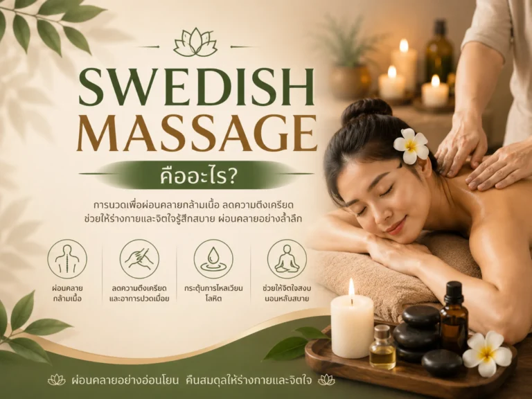 Swedish Massage คืออะไร Horizontal scaled