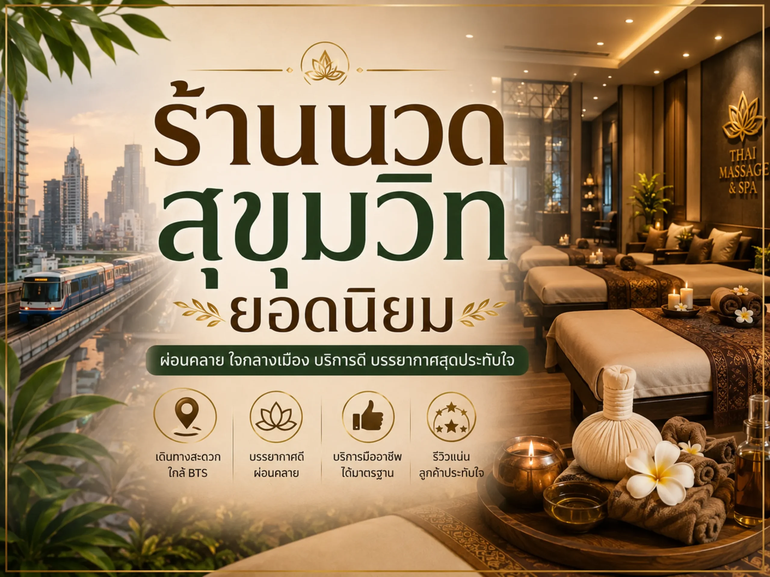 ร้านนวดสุขุมวิทยอดนิยม (Horizontal)
